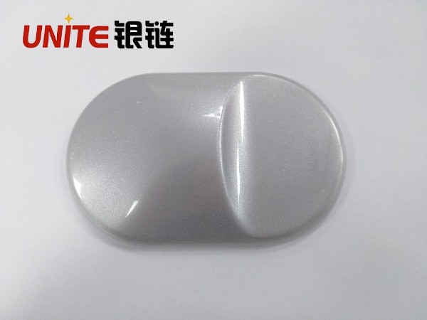 銀鏈熒白色ABS合金免噴涂材料美學(xué)塑料